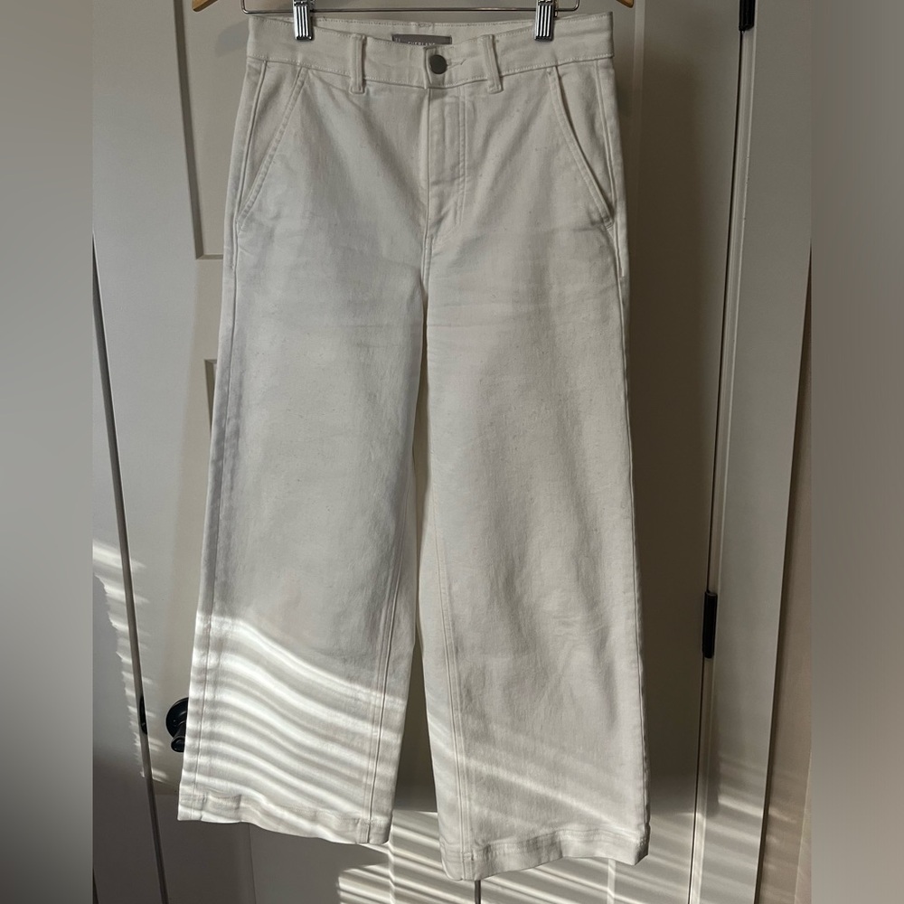 Everlane Wide-leg Cropped chinos